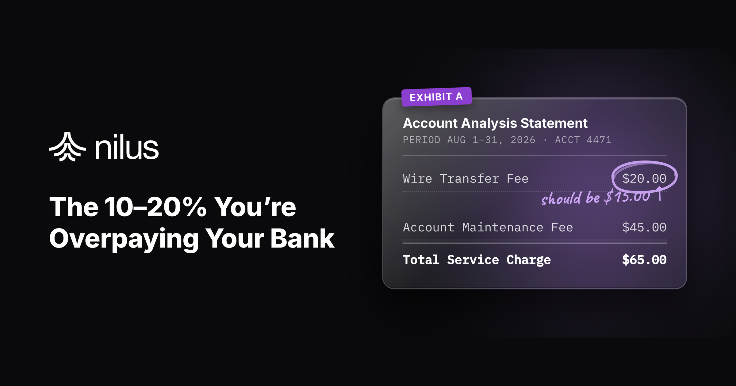The 10–20% You're Overpaying Your Bank