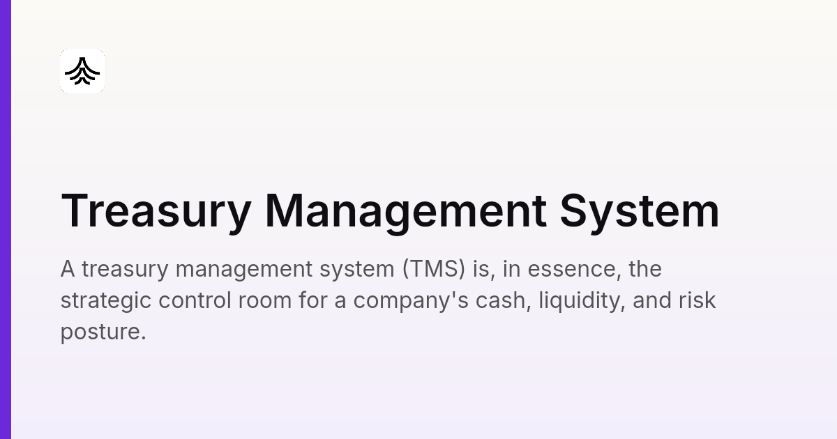 Total Treasury System What Is a Treasury Management System? | Nilus
